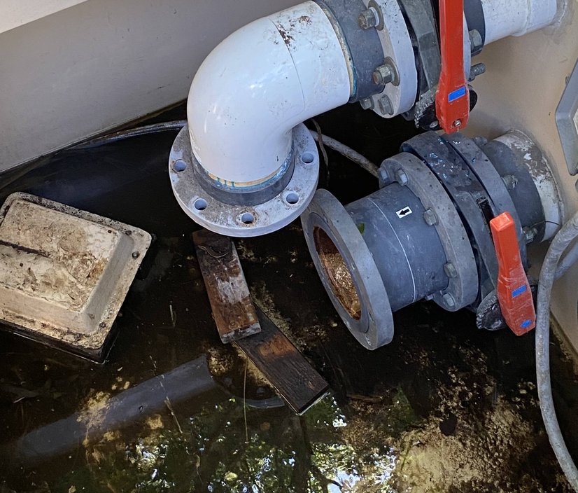 pump piping and valves