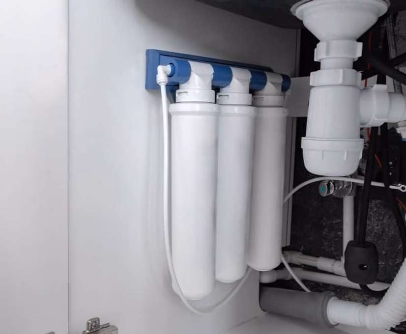 under-sink water filtration system
